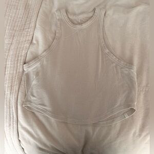 Lululemon Athletica Cream Tank Top